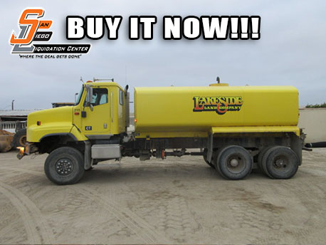 INTERNATIONAL 6X6 WATER TRUCK 